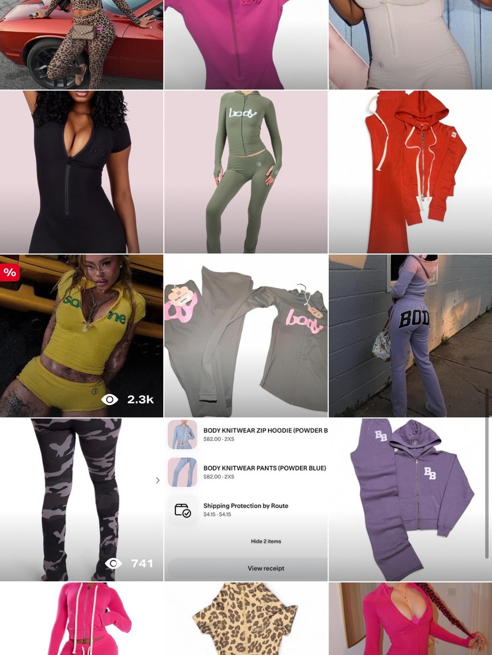 body by raven tracy sets available xxs-small